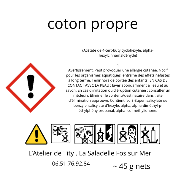 clean cotton fondants